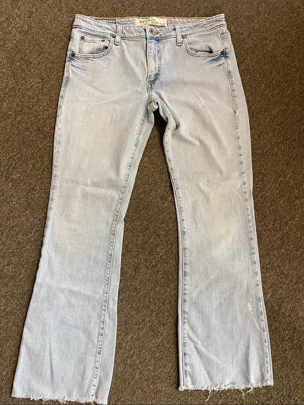Levi's Light Blue Flare Jeans